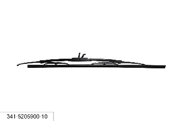 341-5205900-02 Щётка стеклоочистителя в сборе ЕВРО универсальные (ШТ) L=500мм, для а/м Камаз,Зил,Краз